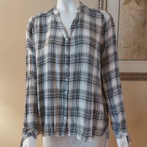 Melissa Nepton Plaid Shirt
